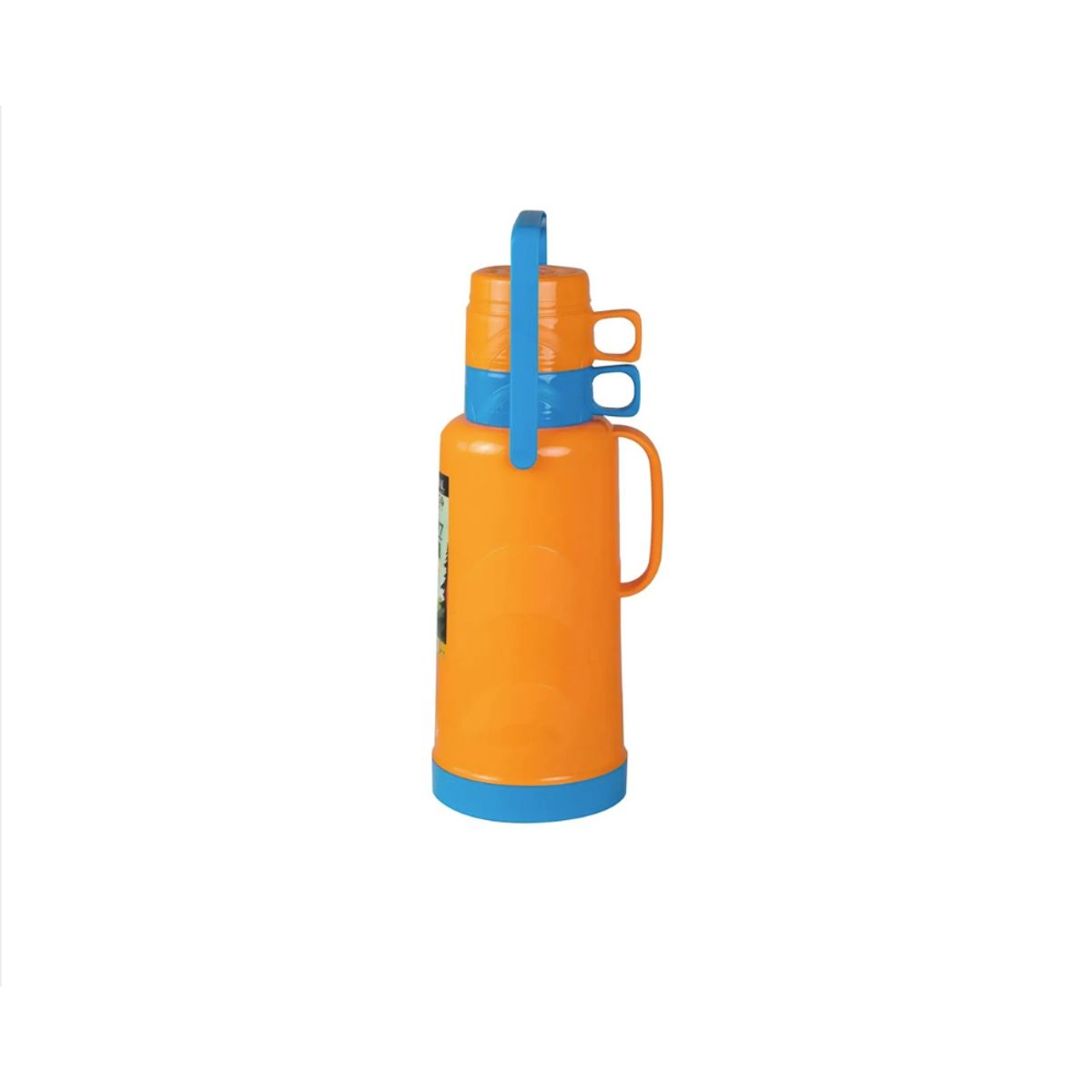 DORAL - TERMO OUTDOOR CON MANILLA Y TAZA 3.2L NARANJA