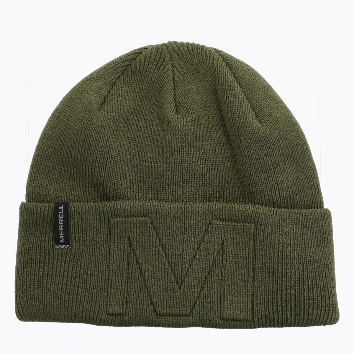 MERRELL - Gorro Unisex Beanie Logo Over Rel Verde MERRELL
