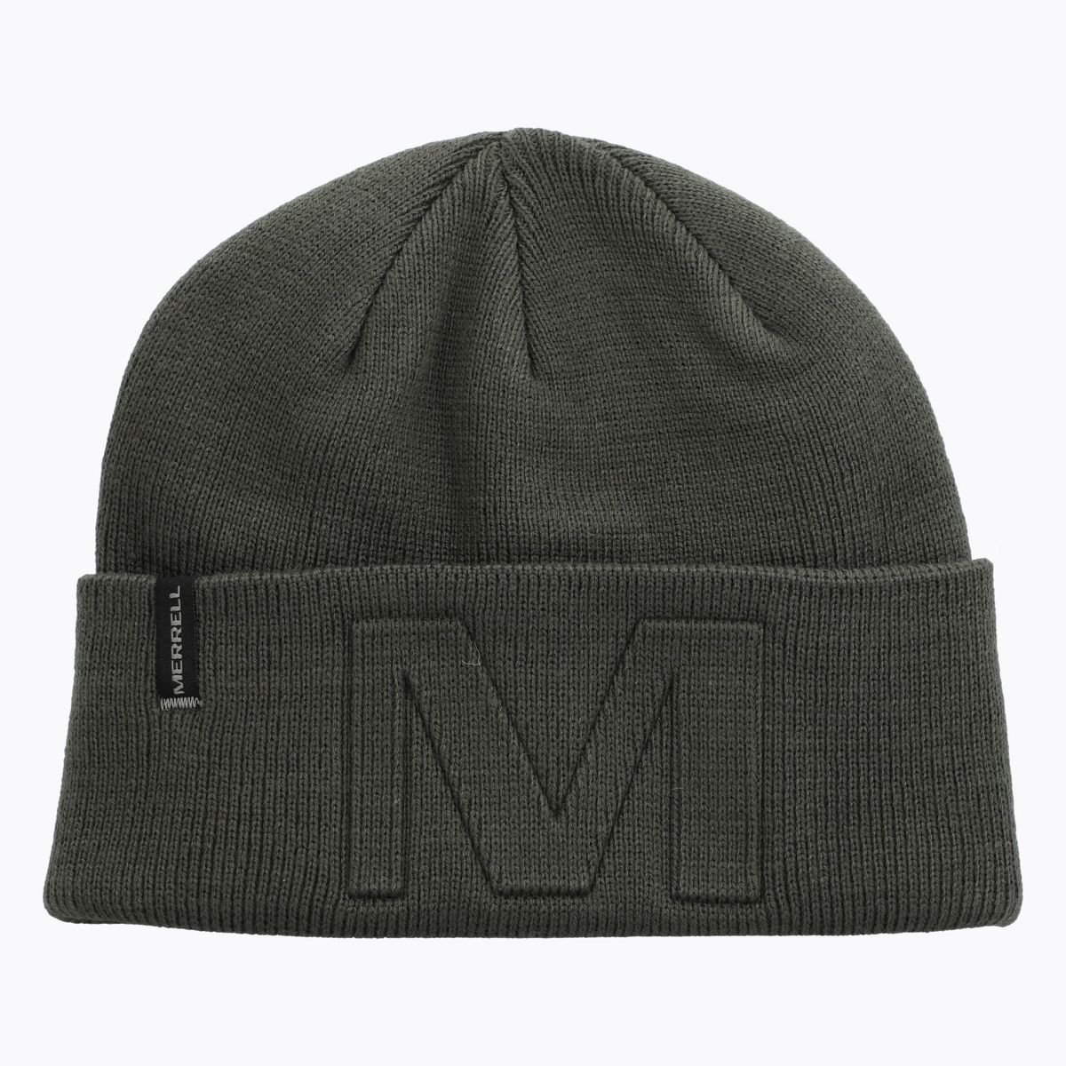 MERRELL - Gorro Unisex Beanie Logo Over Rel Gris MERRELL