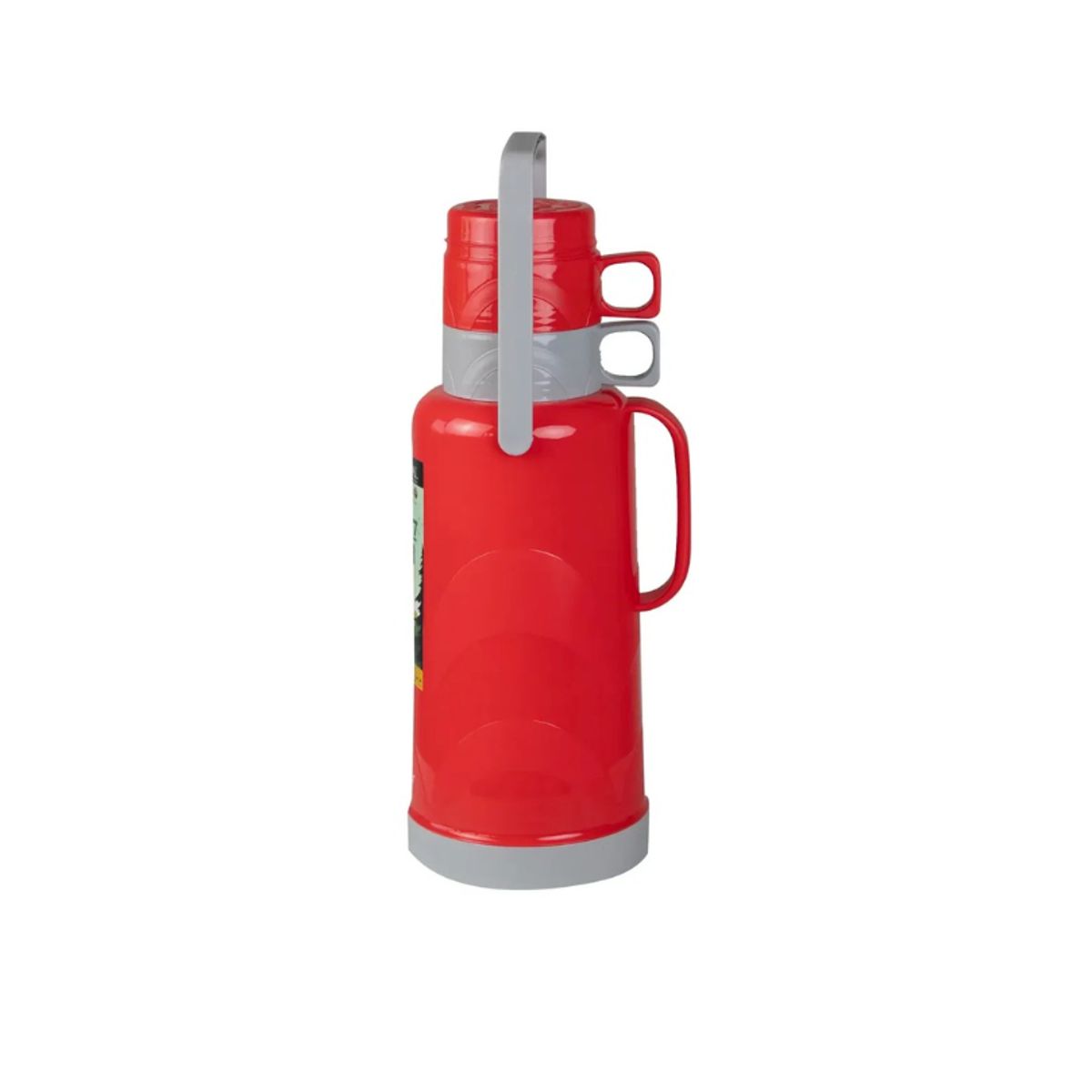 DORAL - TERMO OUTDOOR CON MANILLA Y TAZA 3.2L ROJO