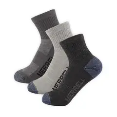 MERRELL - Pack 3 Calcetines Trekker Outdoor Ankl Gris