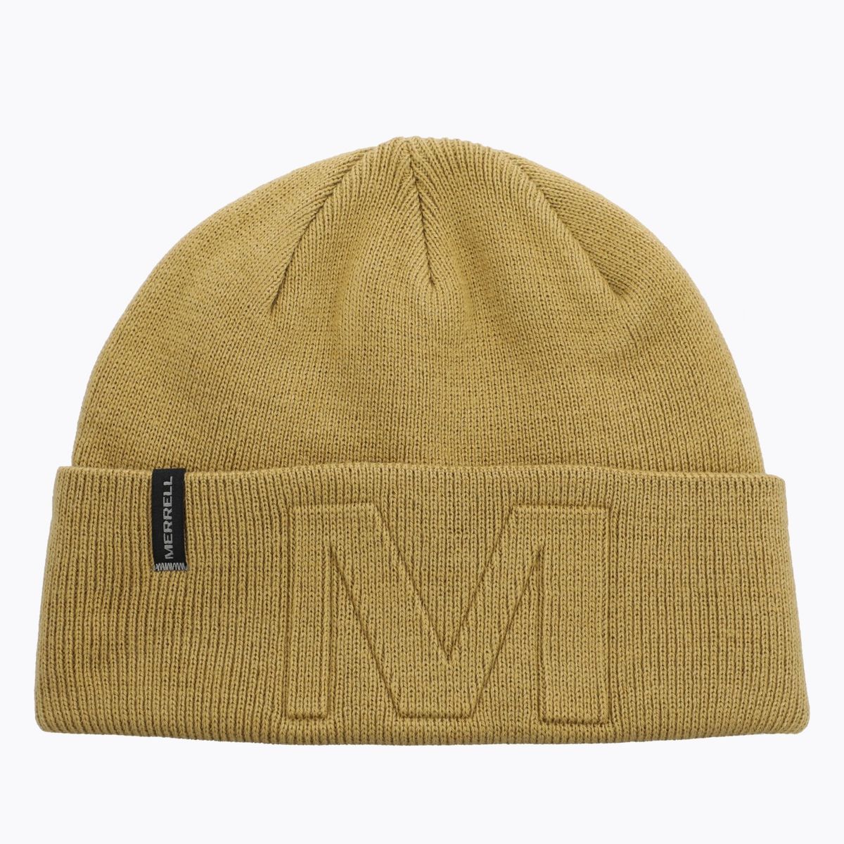 MERRELL - Gorro Unisex Beanie Logo Over Rel Amarillo MERRELL