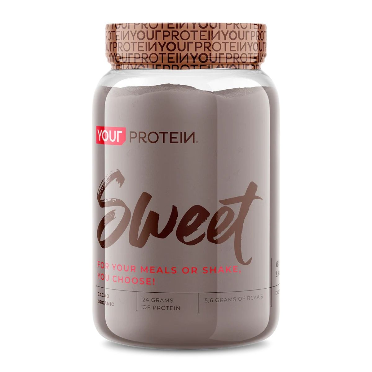 YOUR PROTEIN - PROTEINA WHEY SWEET CACAO 2.9LB 1.32KG- YOUR PROTEIN