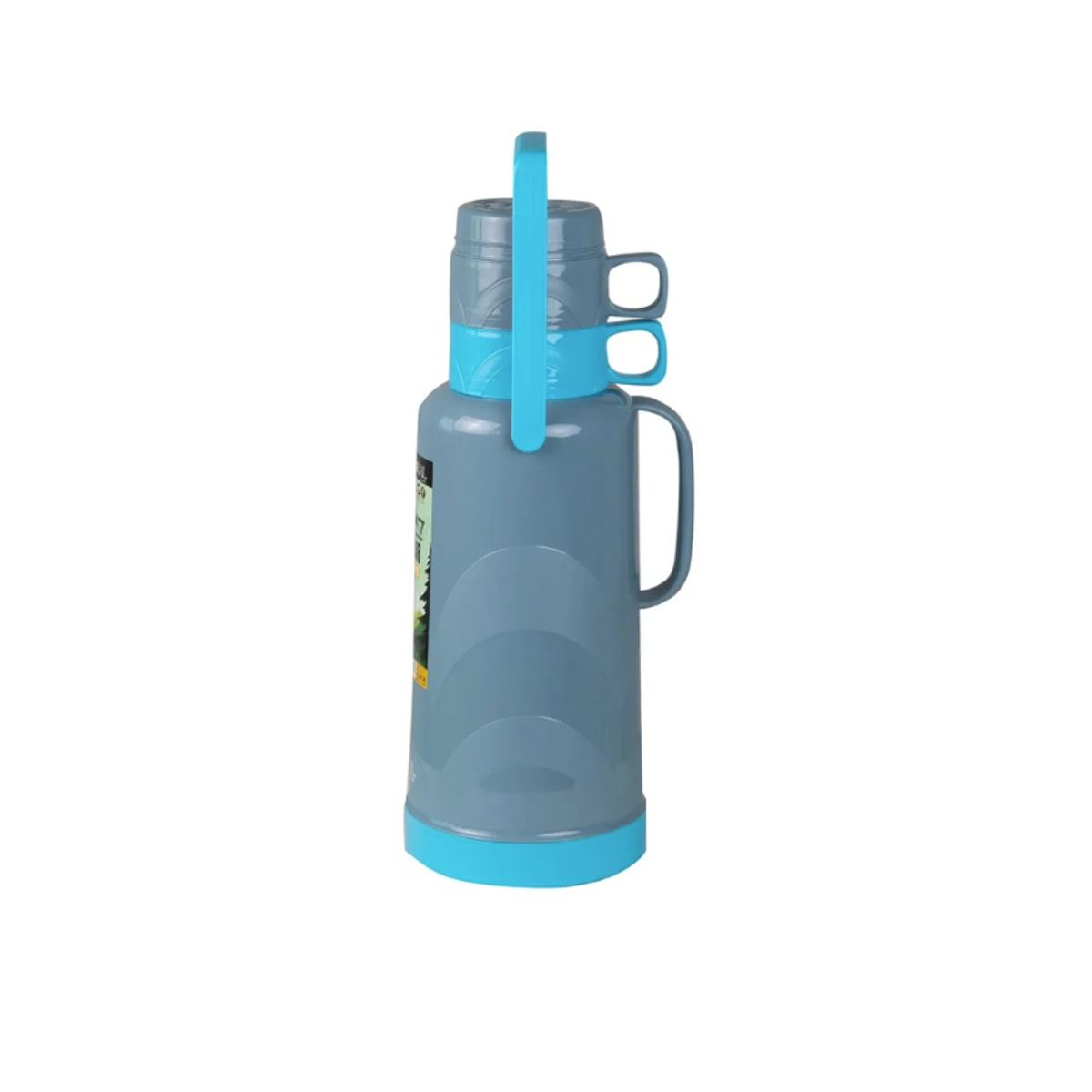 DORAL - TERMO OUTDOOR CON MANILLA Y TAZA 3.2L TURQUESA