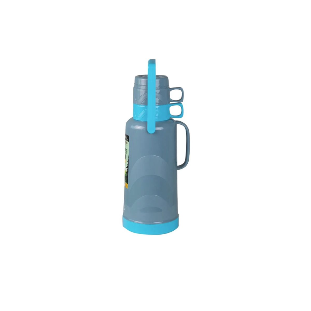 DORAL - TERMO OUTDOOR CON MANILLA Y TAZA 3.2L TURQUESA