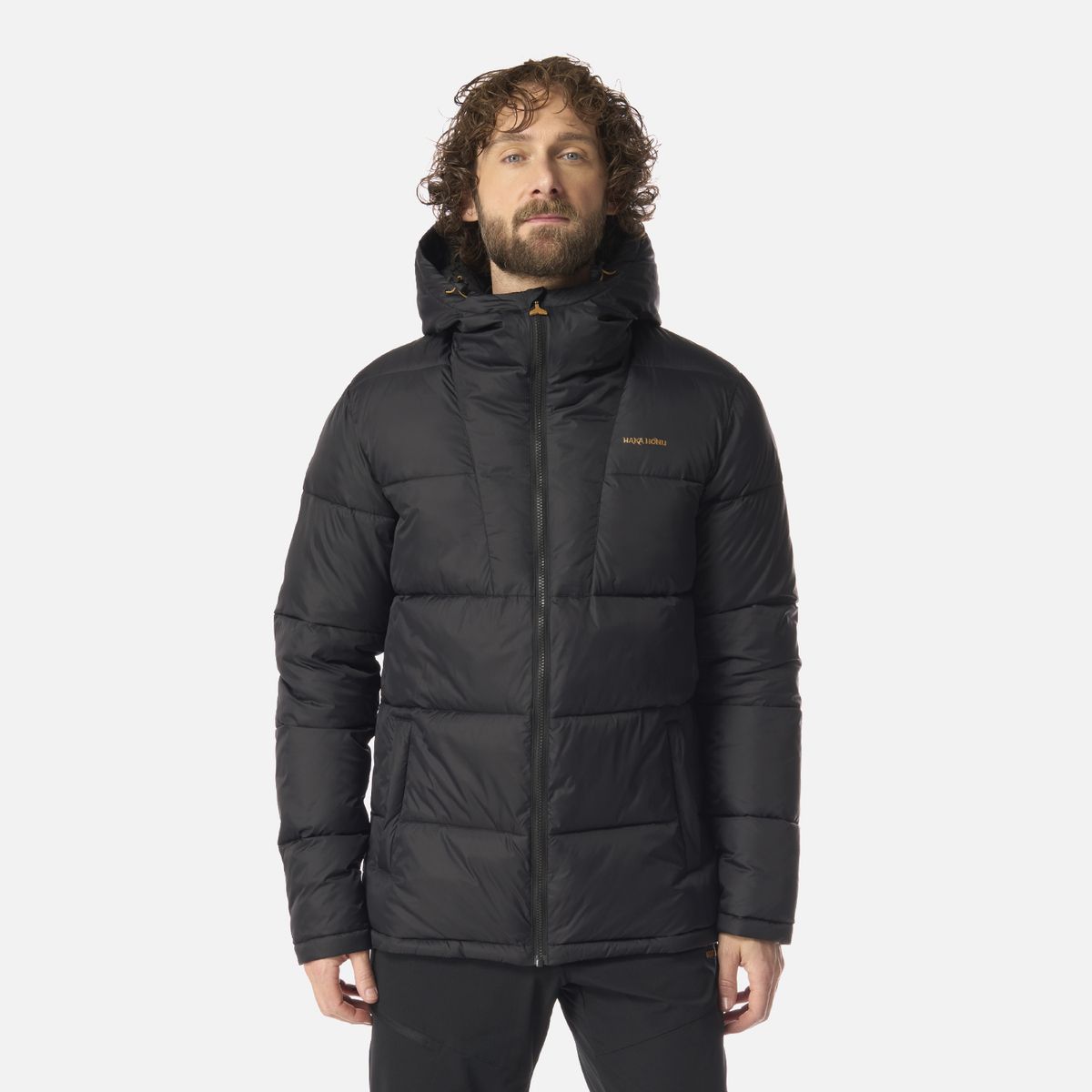 HAKA HONU - Chaqueta Hombre Pilpilen Negro Haka Honu