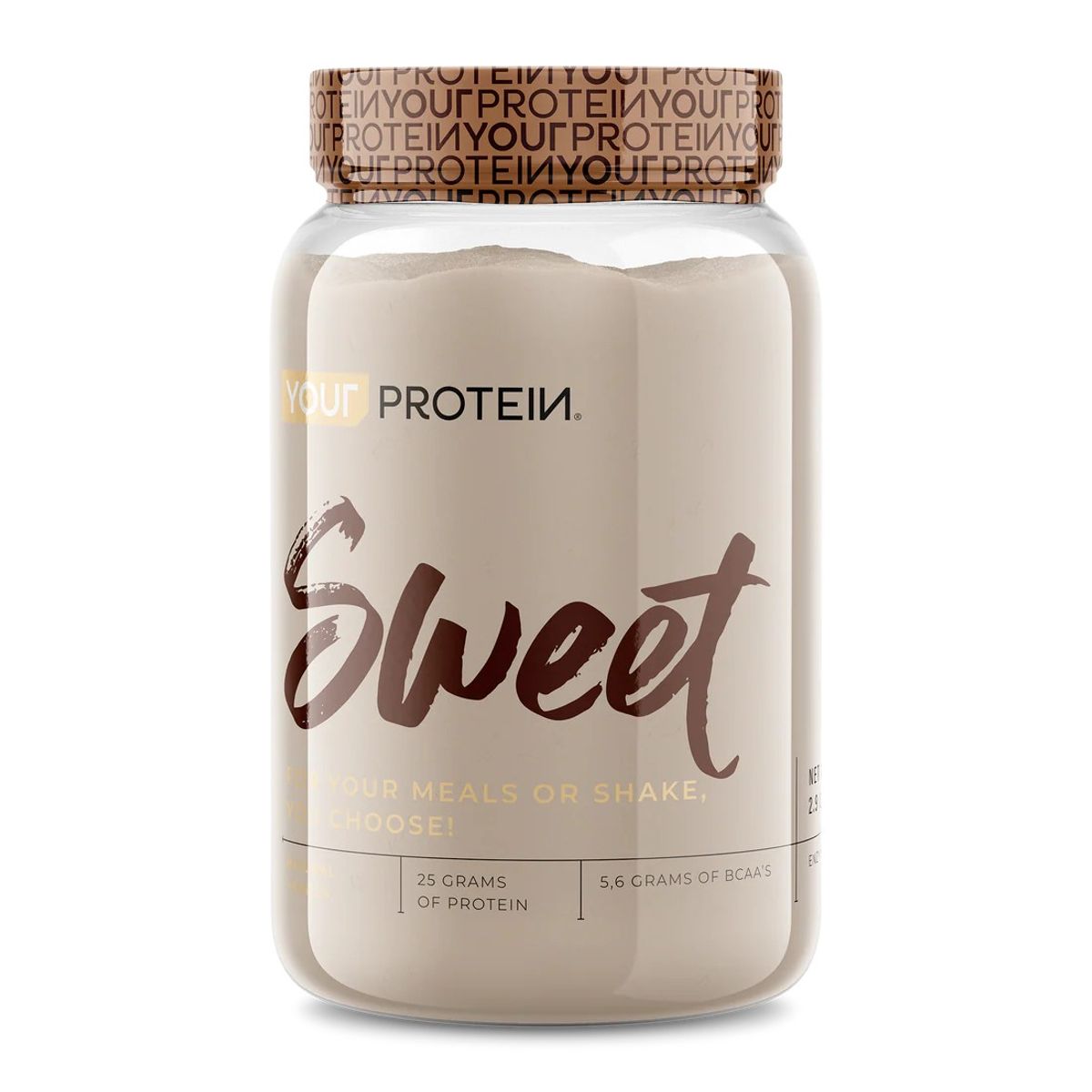 YOUR PROTEIN - PROTEINA WHEY SWEET VAINILLA 2.9LB 1.32KG- YOUR PROTEIN