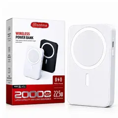 GENERICO - Cargador Inalámbrico 20000 Mah Magnético Color Variado SOLMA
