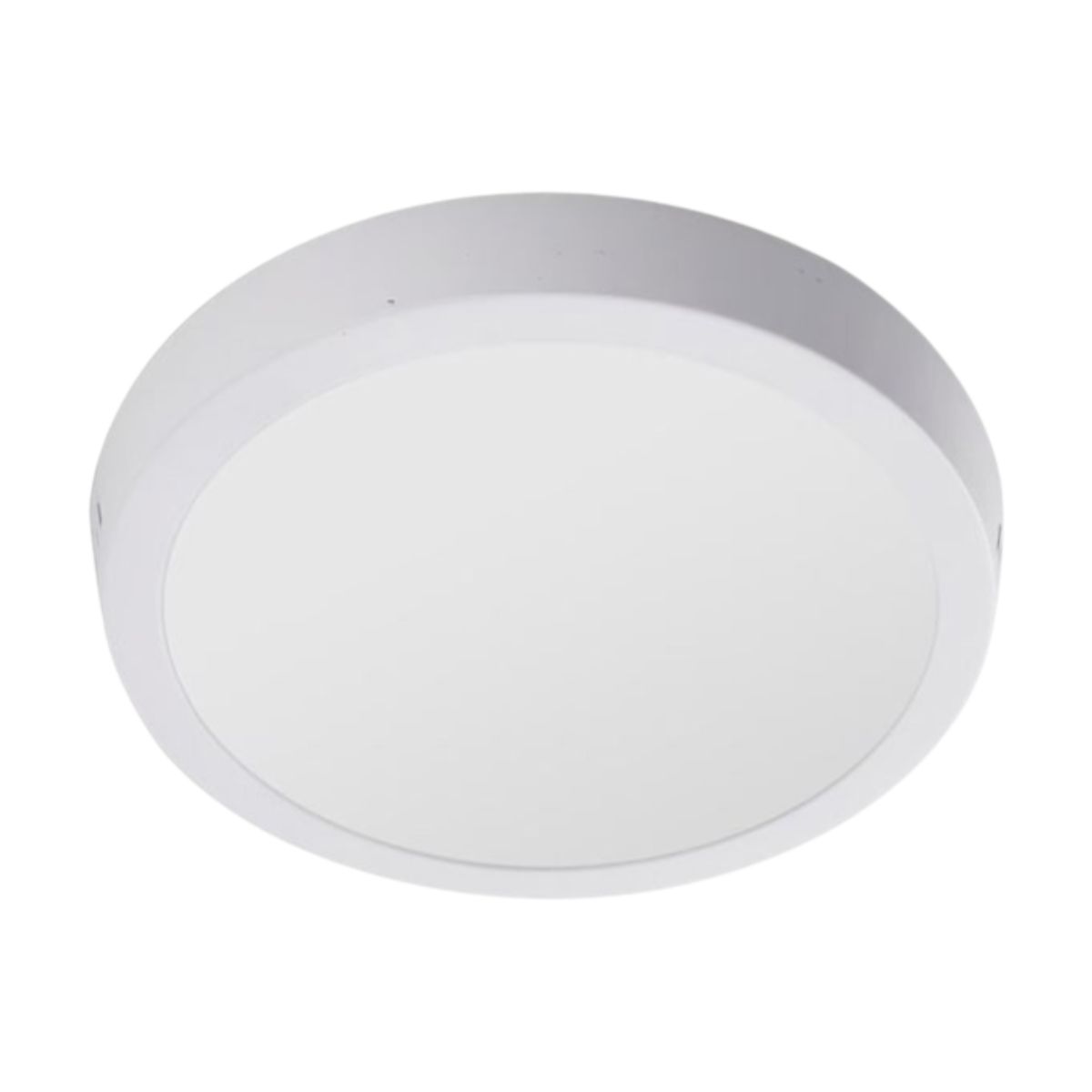 WANT - 6 Paneles Led Redondo Sobrepuesto SEC 12W Luz Cálida