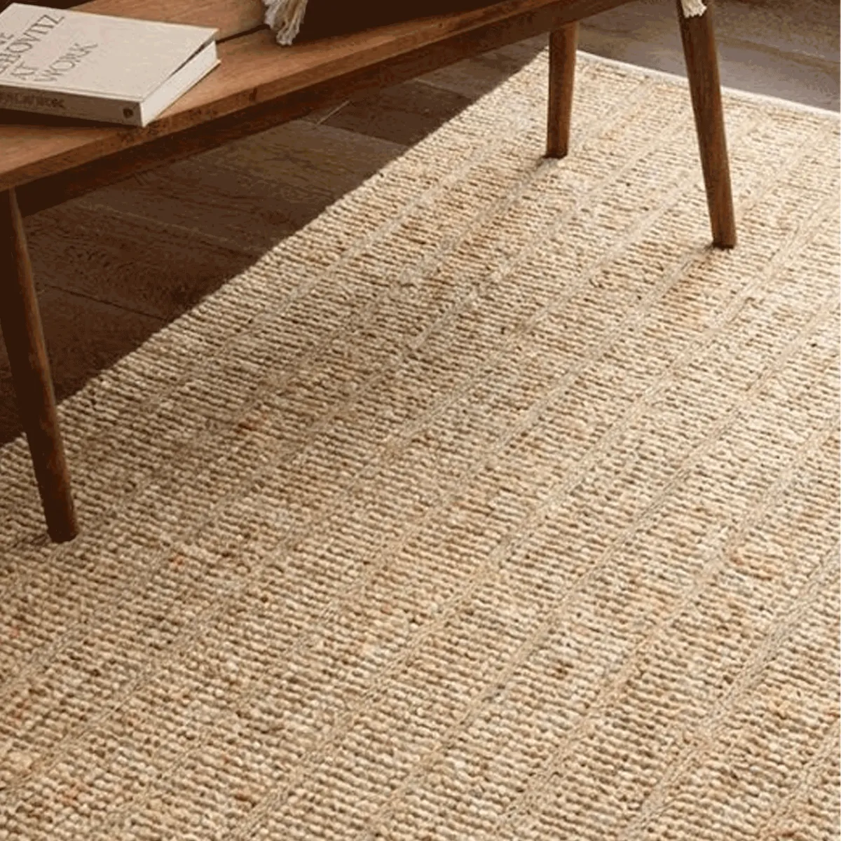 BAZHARS - ALFOMBRA YUTE 190X290 CM KAR UKTA BAZHARS