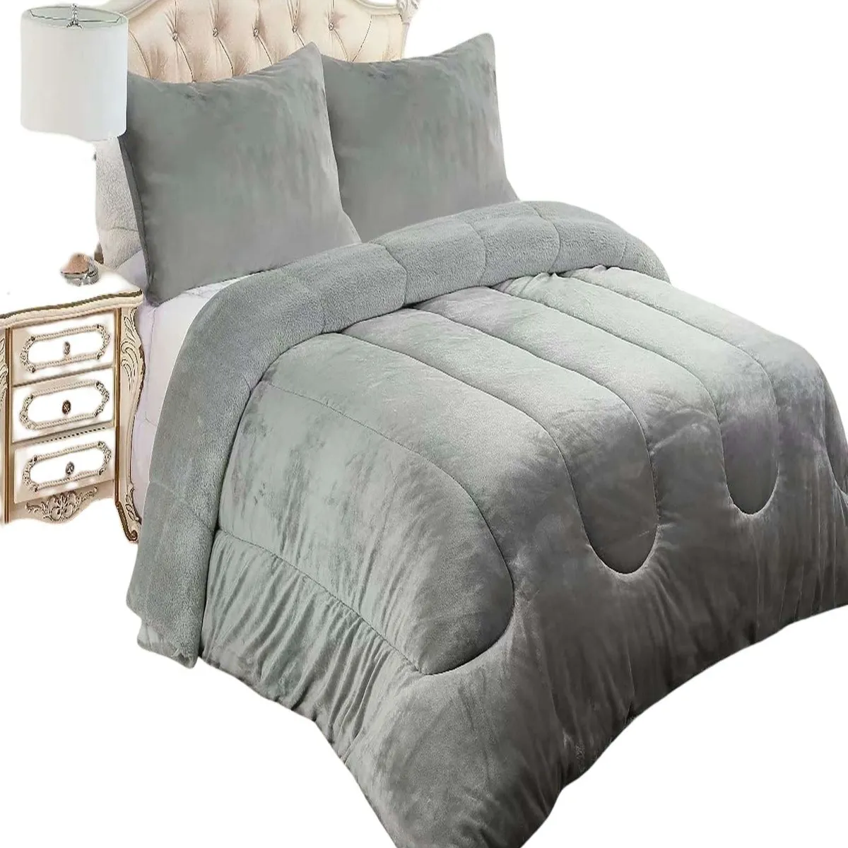 GENERICO - PLUMON CON SHERPA DE INVIERNO 2P 230x250cm