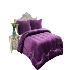 GENERICO - PLUMON CON SHERPA DE INVIERNO KING 250x270cm