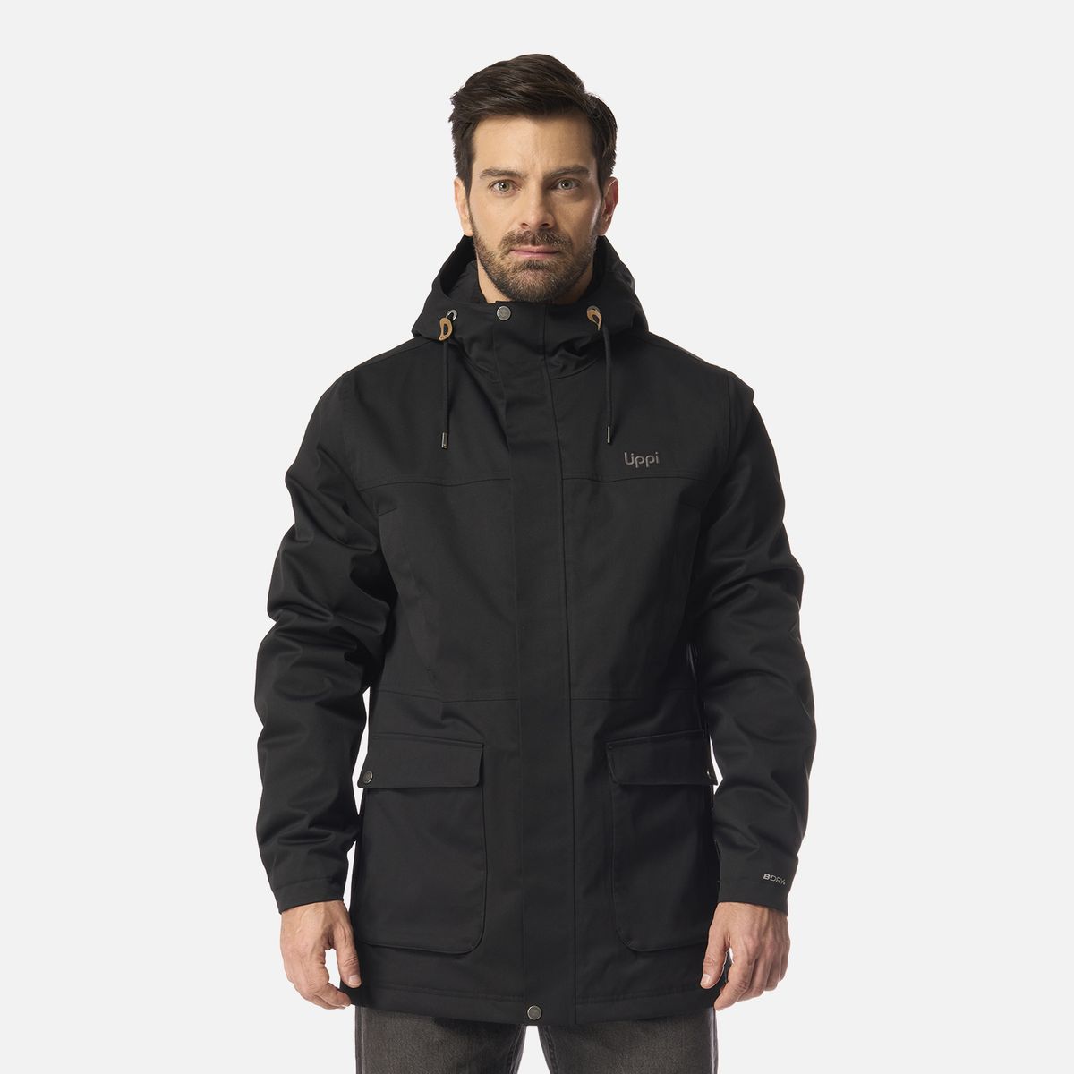 LIPPI - Chaqueta Hombre DayBreak B-Dry Jacket Negro Lippi