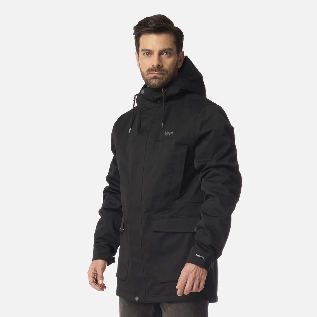 LIPPI - Chaqueta Hombre DayBreak B-Dry Jacket Negro Lippi