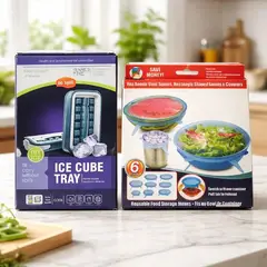 GENERICO - Hielera Plegable Portátil Gratis 6 Tapas De Silicona Ajustables