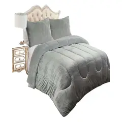 GENERICO - PLUMON DE INVIERNO C/SHERPA PLAZA Y MEDIA 180x230cm