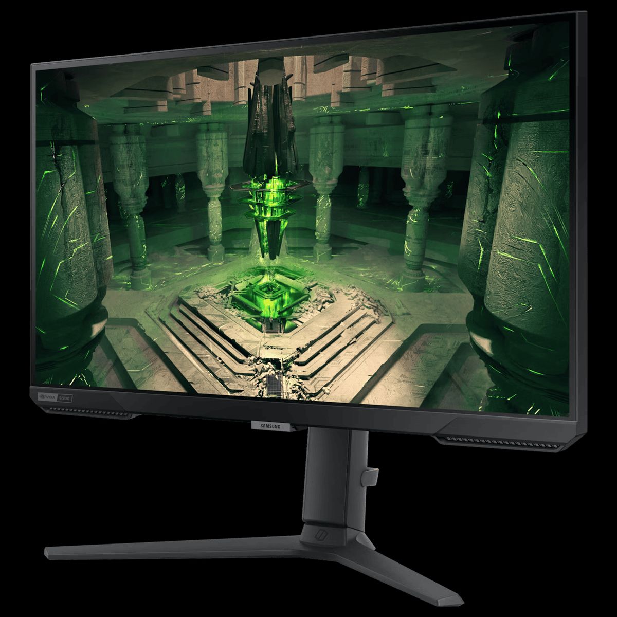 SAMSUNG - Samsung Monitor Gamer 27” FHD IPS 240Hz 1ms G-Sync