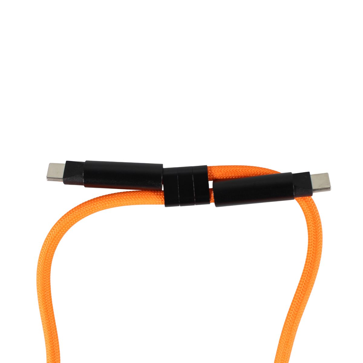 GENERICO - CABLE COLGANTE MDX PARA CELULAR 60W USB TIPO C A C. COMPATIBLE USB PD. ORANGE