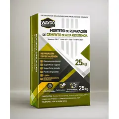 GENERICO - Mortero de reparación alta resistencia