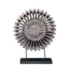 BROOKMAN - ADORNO AYMARA POLIRESINA CAFÉ 39.5 x 10 x 51CM