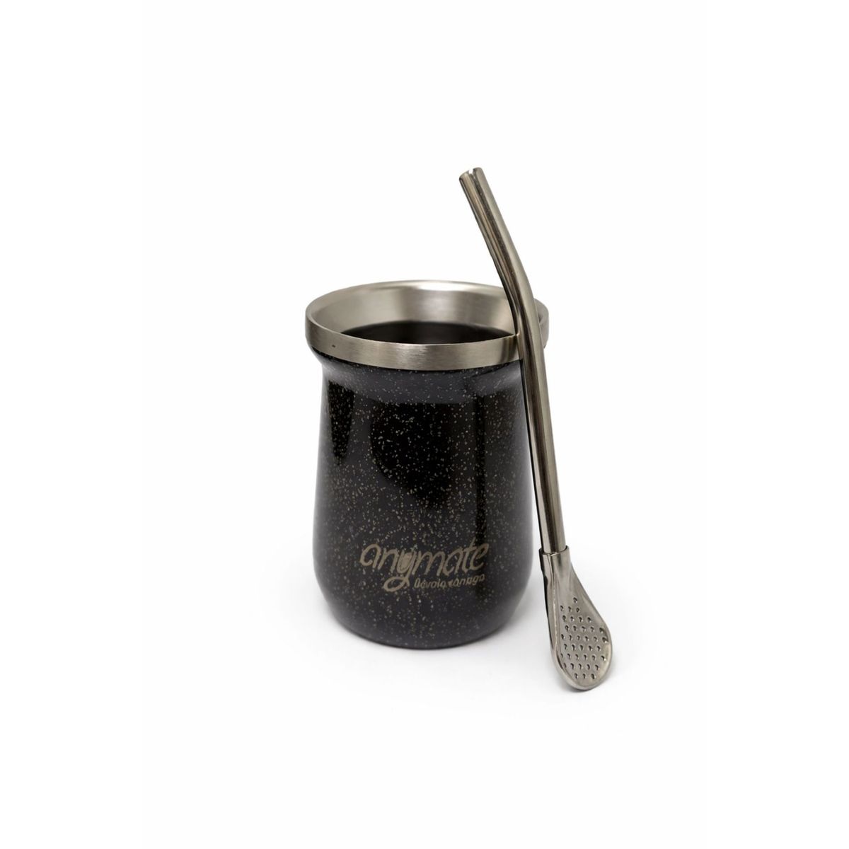 GENERICO - Pack Matero Country Premium Mate + Bombilla + Dispensador Anymate