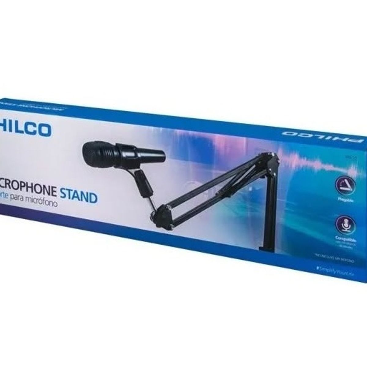 GENERICO - Soporte Para Microfono Philco Plegable