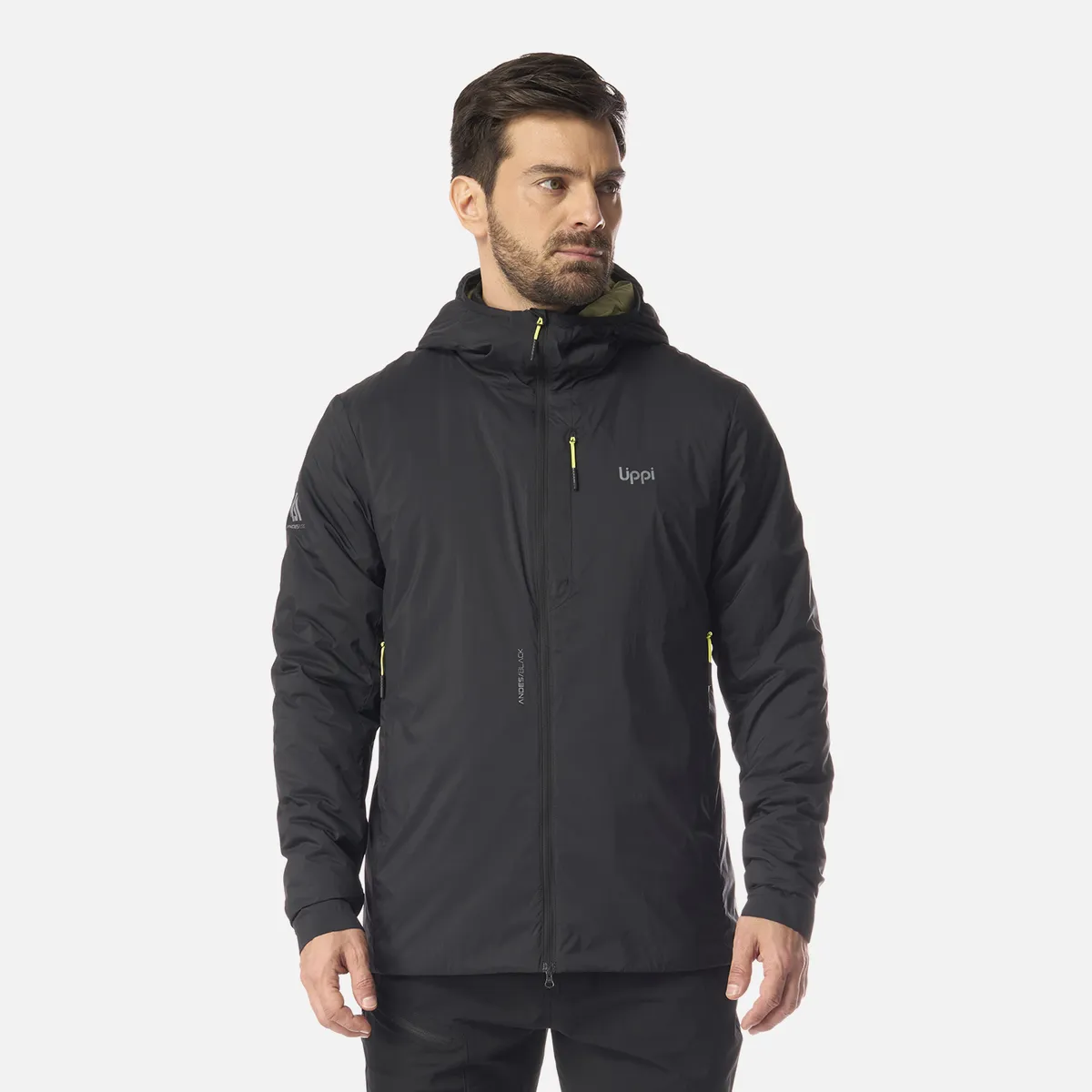 LIPPI - Chaqueta Hombre Spry Steam-Pro Hoody Jacket Negro Lippi