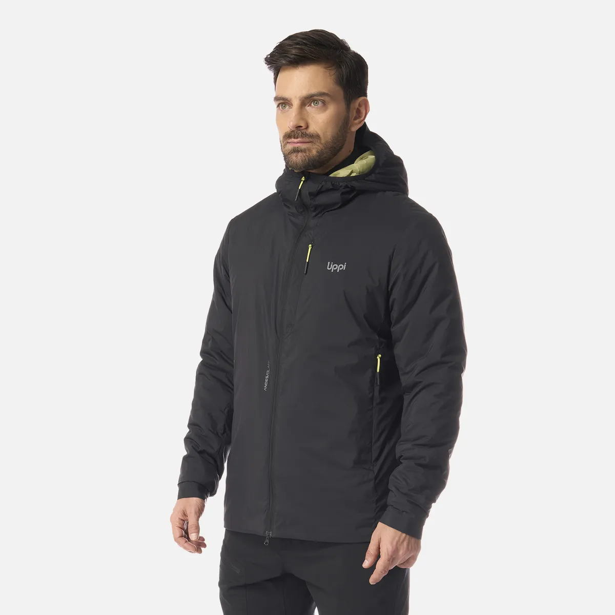 LIPPI - Chaqueta Hombre Spry Steam-Pro Hoody Jacket Negro Lippi
