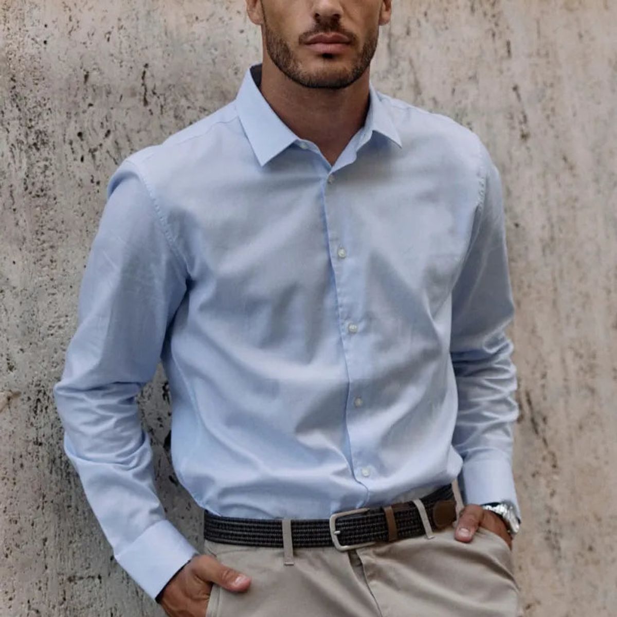 FROENS - Camisa Manga Larga non Iron Froens