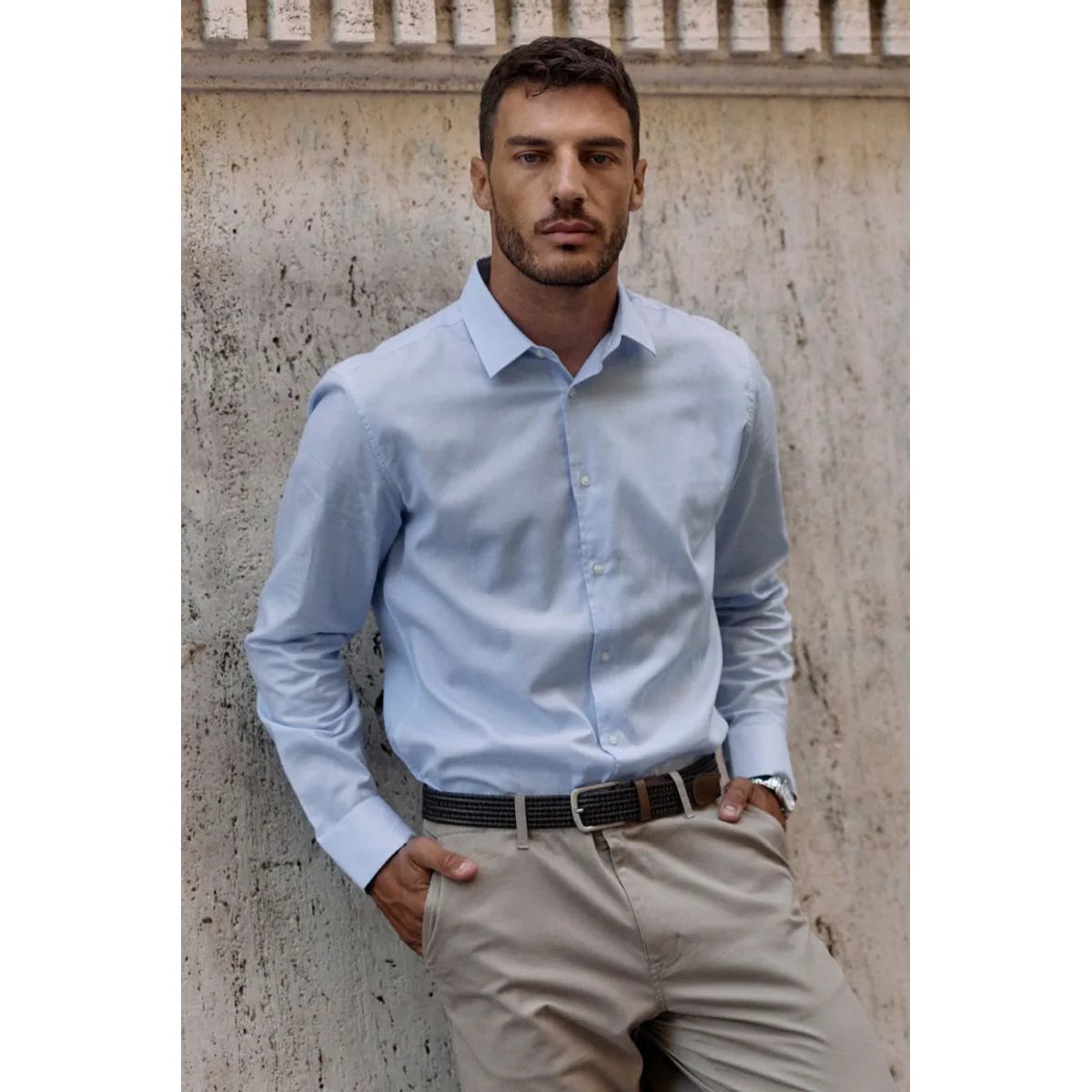 FROENS - Camisa Manga Larga non Iron Froens