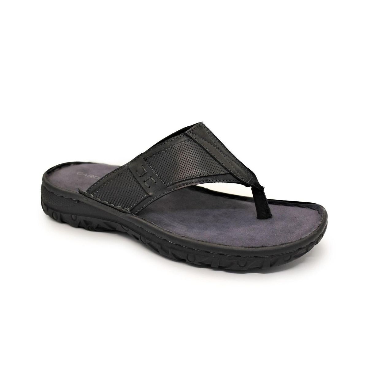 CARDINALE - Sandalias Hombre Cuero Ocoa-9-15 Negro Cardinale