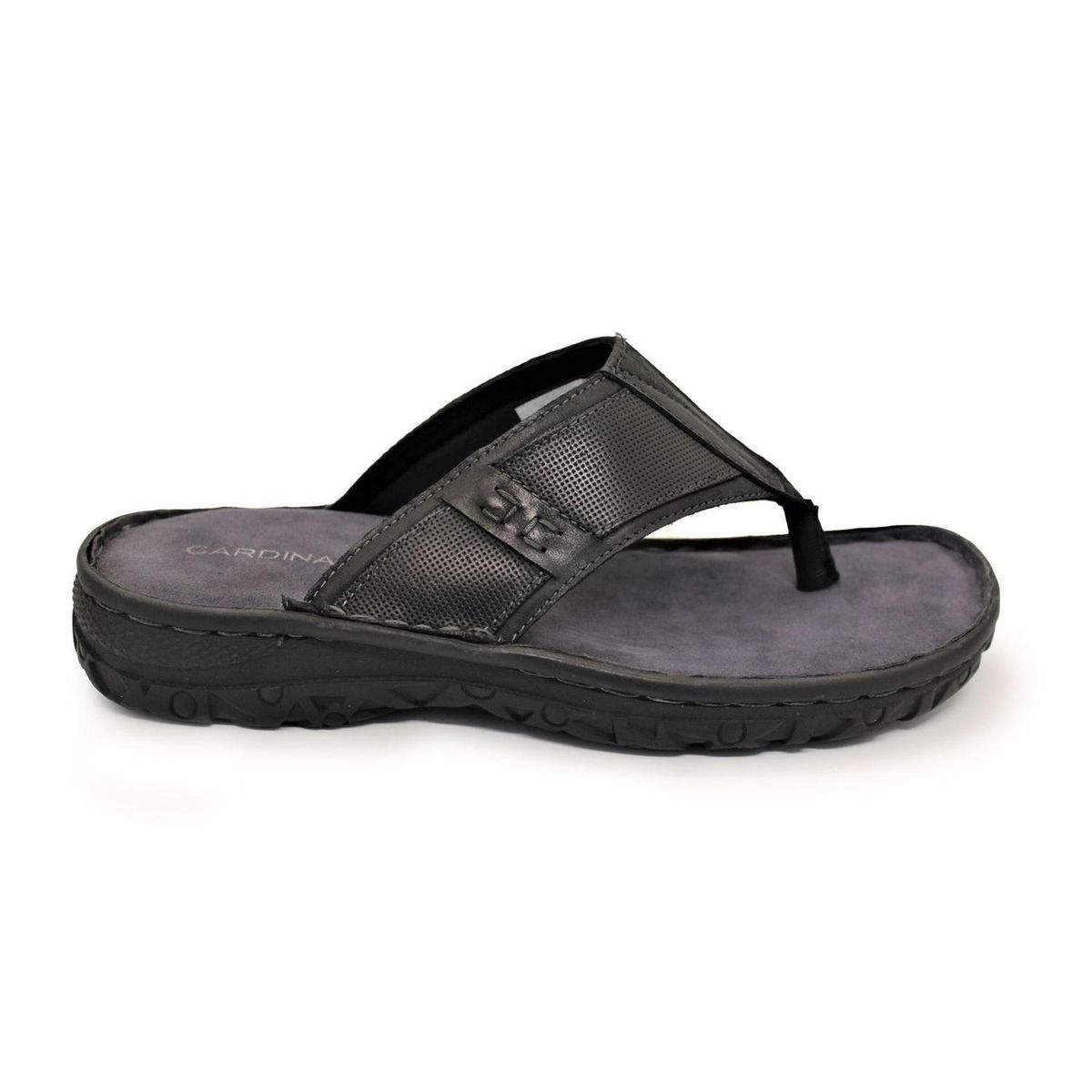 CARDINALE - Sandalias Hombre Cuero Ocoa-9-15 Negro