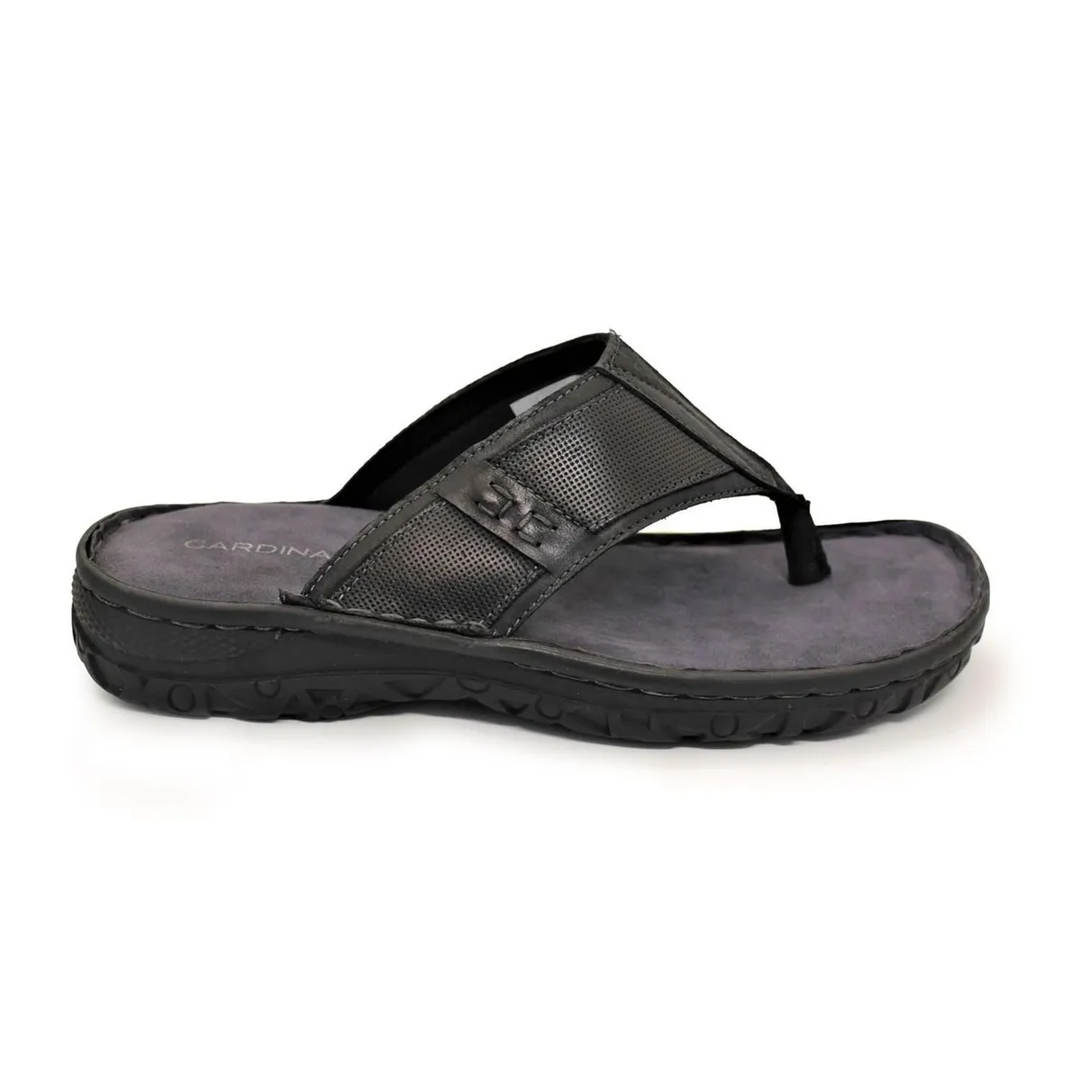 CARDINALE - Sandalias Hombre Cuero Ocoa-9-15 Negro