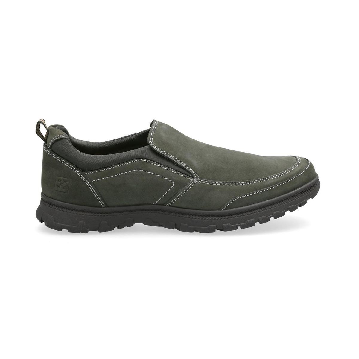 CARDINALE - Zapatillas Slip-On Hombre Cuero Forest-3-30-Verde