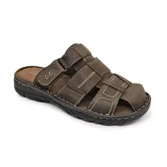 CARDINALE - SANDALIAS HOMBRE CUERO OCOA-9-12 CAFÉ