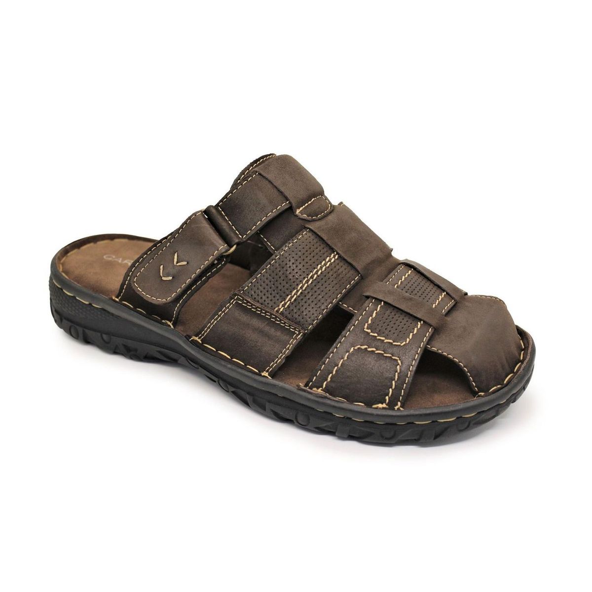 CARDINALE - Sandalias Hombre Cuero Ocoa-9-12 Café