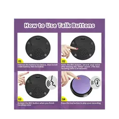 OEM - Botón De Grabación De Voz Para Entrenamiento De Mascotas