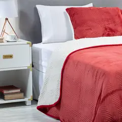 ZAHR - Cubrecama Flannel Liso