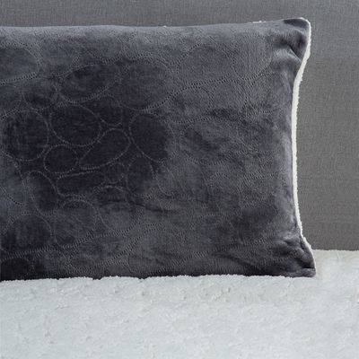 Imagen 2 del producto Cubrecama Flan Sherpa Solid Single