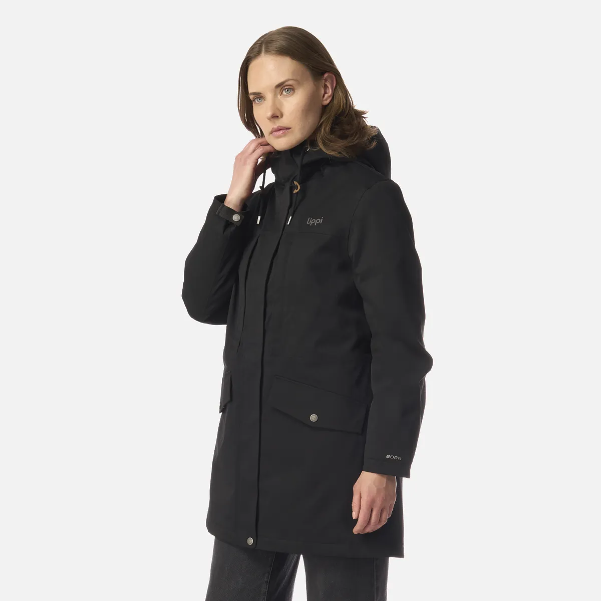 LIPPI - Chaqueta Mujer DayBreak B-Dry Jacket Negro Lippi
