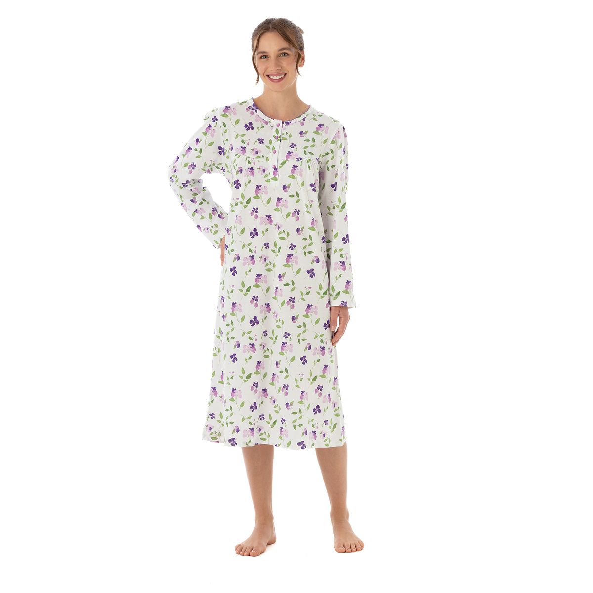 BECKIL - BECKIL COD 727 CAMISA  ALGODON ESTAMPADO, MANGA LARGA