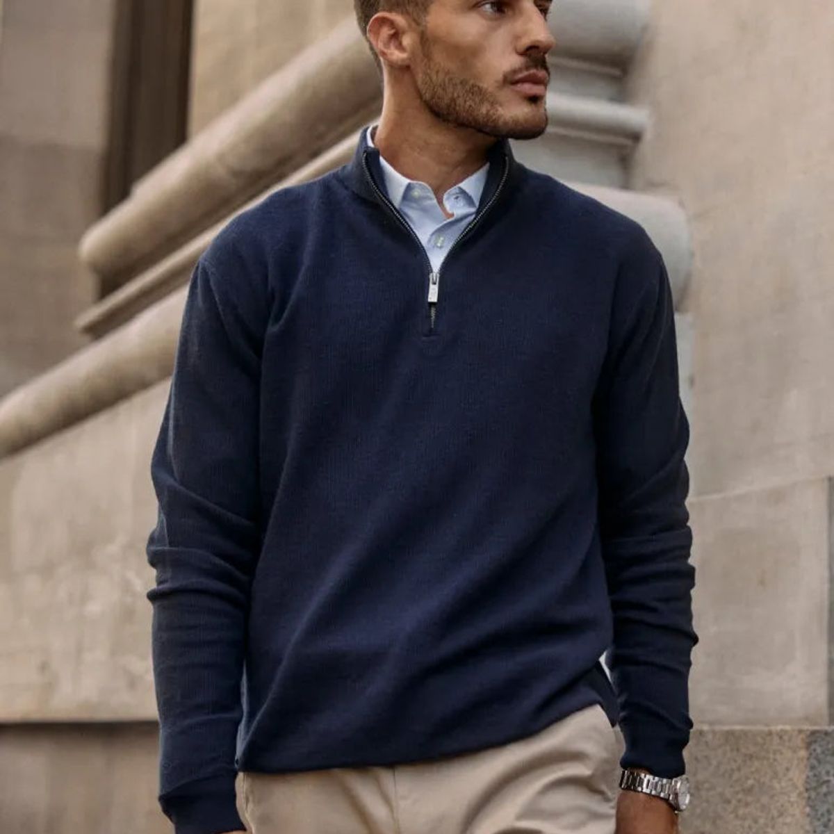 FROENS - Chaleco Hombre Cadiz Algodón y Cashmere Froens