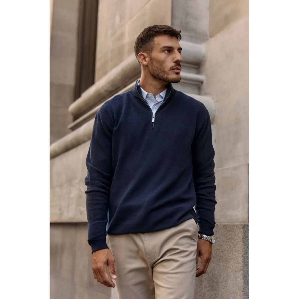 FROENS - Chaleco Hombre Cadiz Algodón y Cashmere Froens