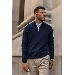FROENS - Chaleco Hombre Cadiz Algodón y Cashmere