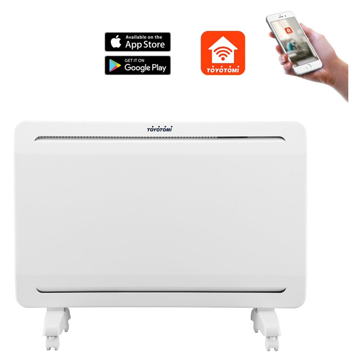 TOYOTOMI - Convector Eléctrico Wifi 1,5 kW CE-1572W Toyotomi