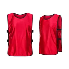 GENERICO - Pack 10 Peto Chaleco Deportivo Multiuso Para Adultos ROJO