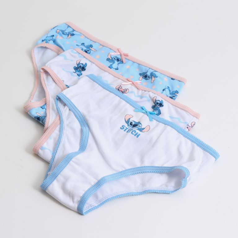 Tripack Calzon Nina Full Print Lilo & Stitch Celeste Celeste 6