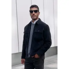 FROENS - Chaqueta Hombre Gamuza