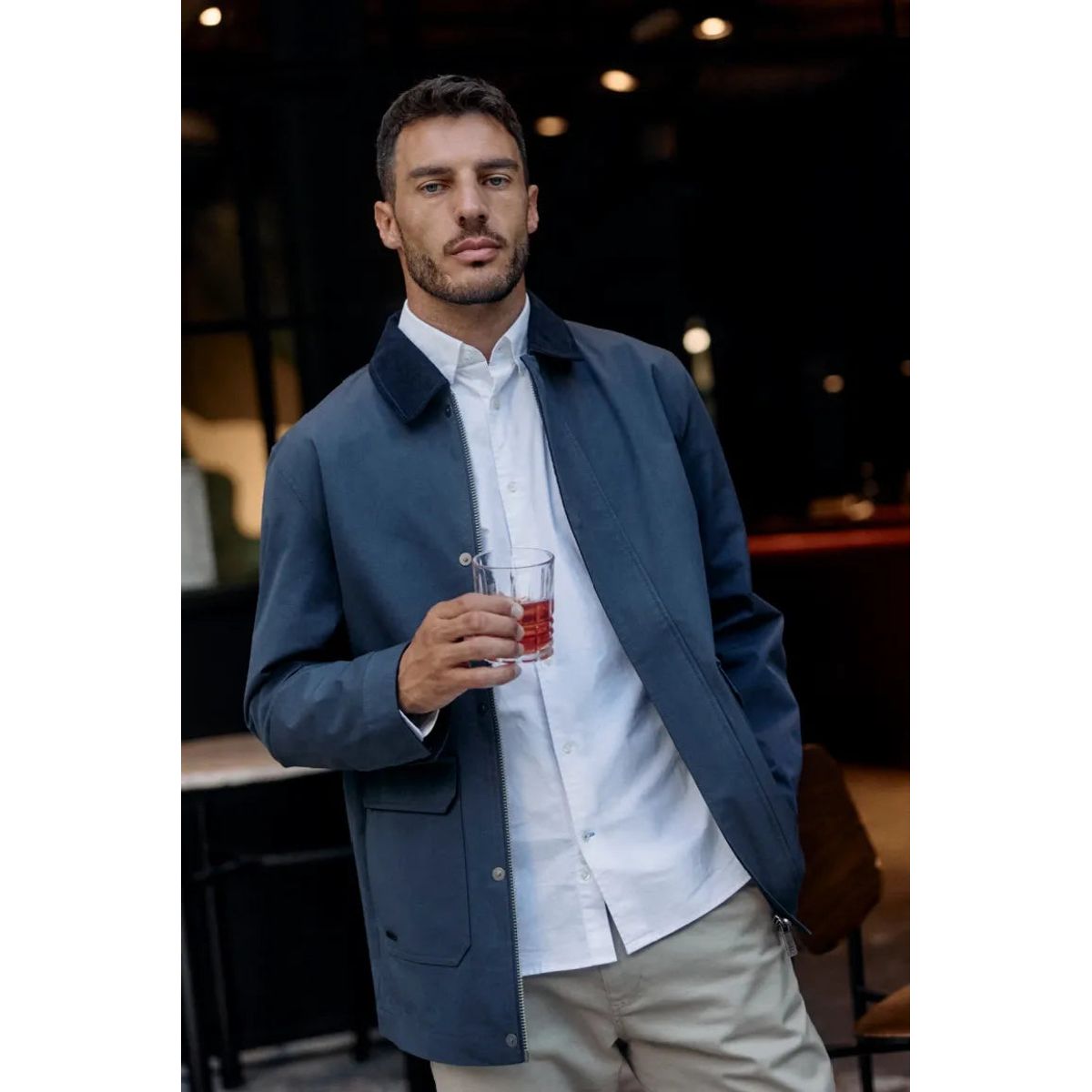 FROENS - Chaqueta Hombre Liverpool Nylón Reciclado Froens