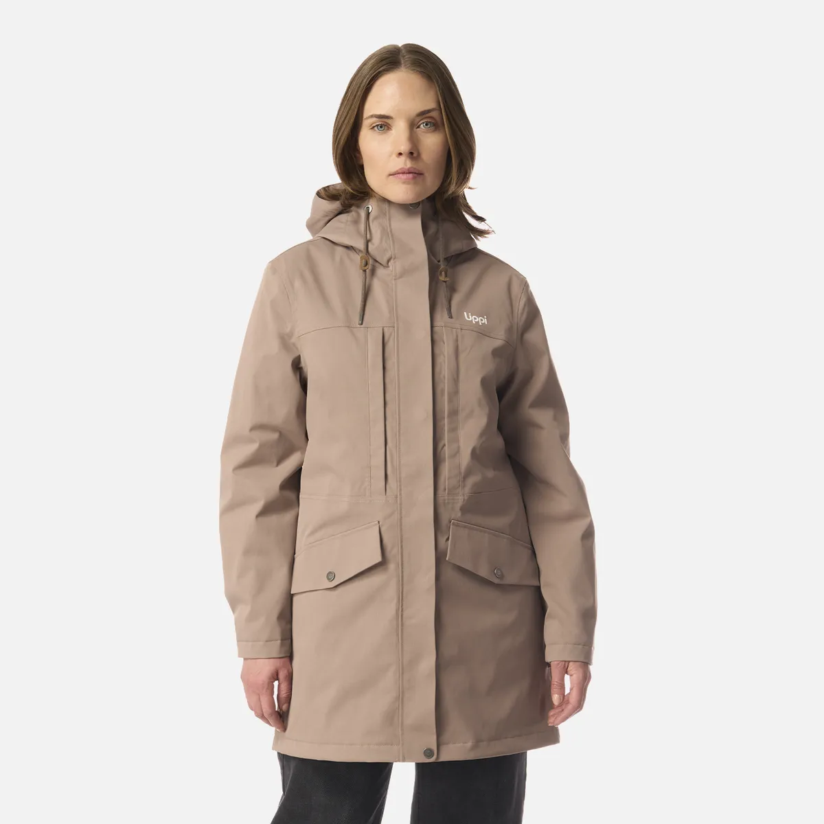 LIPPI - Chaqueta Mujer DayBreak B-Dry Jacket Canela Lippi